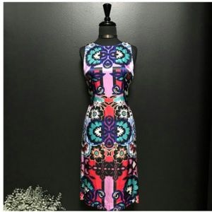 NANETTE LEPORE Bellefleur Sleeveless Stretch Dress